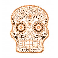 Sticker decorativ, Skull, 78 cm, 216STK-9