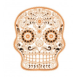 Sticker decorativ, Skull, 78 cm, 216STK-9