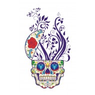 Sticker decorativ, Skull, 90 cm, 219STK-1