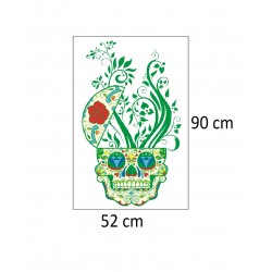 Sticker decorativ, Skull, 90 cm, 219STK-3