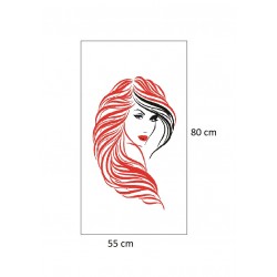 Sticker decorativ, Woman, 80 cm, 215STK