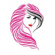 Sticker decorativ, Woman, 80 cm, 215STK-5 Sticker decorativ, Woman, 80 cm, 215STK-5