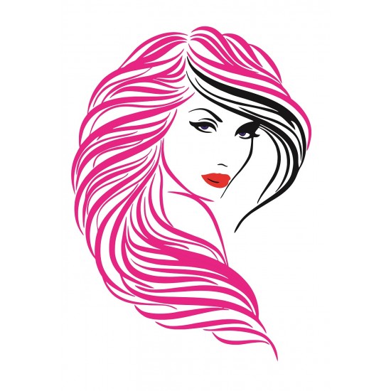 Sticker decorativ, Woman, 80 cm, 215STK-5 Sticker decorativ, Woman, 80 cm, 215STK-5