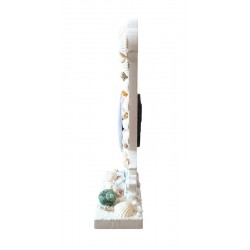 Ceas de masa Delfin, Alb, 23 cm, 20178199 Ceas de masa Delfin, Alb, 23 cm, 20178199