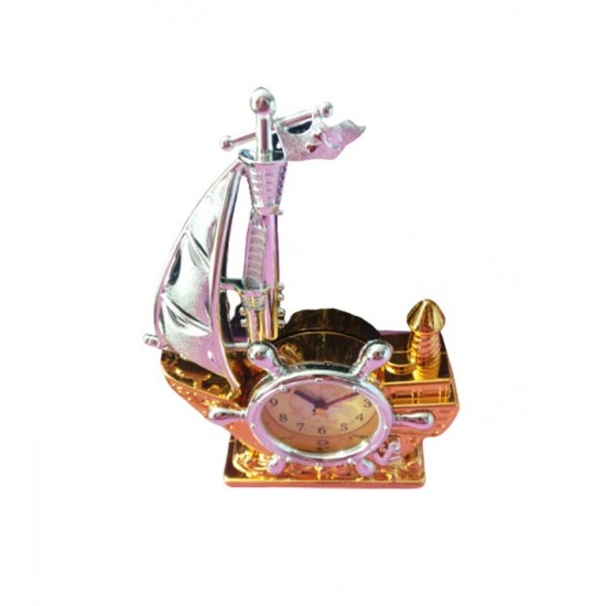 Ceas de masa cu alarma si suport pentru rama foto, 26 cm, LC9165B-1
