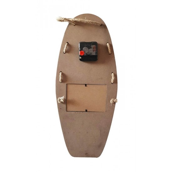 Ceas de perete Maritim cu Poza, Multicolor, 46 cm, LK-349V3