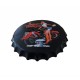 Ceas de perete in forma de capac de bere, Harley Davidson, Metal, 40 cm,  540926X