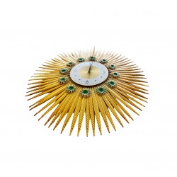 Ceas de perete in forma de soare, Silentios, 70 cm, H930444 Ceas de perete in forma de soare, Silentios, 70 cm, H930444