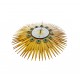 Ceas de perete in forma de soare, Silentios, 70 cm,  H930444