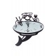 Ceas in forma de peste, 50 cm, JQ155