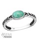 Inel argint, Oval cu piatra din Zirconiu, Green Turquoise, Marimea 55, A4S39248 Inel argint, Oval cu piatra din Zirconiu, Green Turquoise, Marimea 55, A4S39248