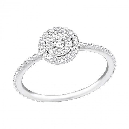 Inel argint, Stralucitor cu cristale din Zirconiu White, Marimea 52, A4S39252 Inel argint, Stralucitor cu cristale din Zirconiu White, Marimea 52, A4S39252