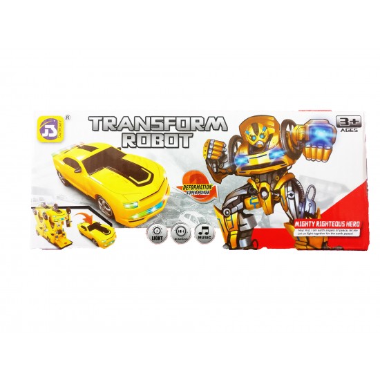Masina transformer in robot 2 in 1, Canta si lumineaza, 1M Masina transformer in robot 2 in 1, Canta si lumineaza, 1M
