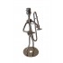 Ornament decorativ, Muzicant din metal, Nergu, 13 cm, 356XD-2