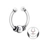 Piercing nas din Argint, Bali, Silver A4S28382 Piercing nas din Argint, Bali, Silver A4S28382