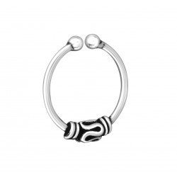 Piercing  nas din Argint, Bali, Silver, A4S31997 