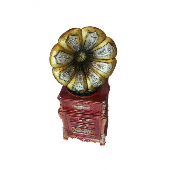 Pusculita in forma de Gramofon, 29 cm, Visiniu, KE052A-1