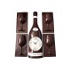 Set ceas de perete, Sticla de sampanie cu 4 pahare, 36  cm, 00788