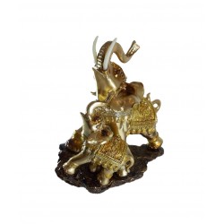 Statueta Decorativa, Elefanti, 20 cm, 33295D