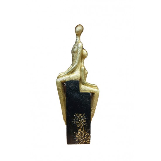 Statueta Decorativa,  Femeie si Barbat, 22 cm,  ZO105SD