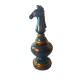 Statueta, Piesa de sah, Cal, Albastru, 30 cm, SR1653-2