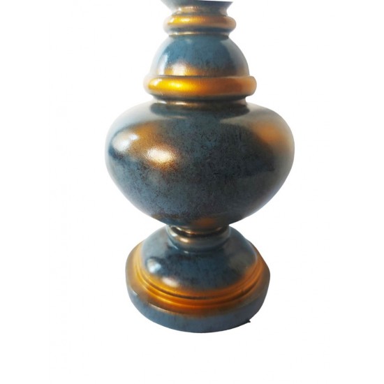 Statueta, Piesa de sah, Cal, Albastru, 30 cm, SR1653-2