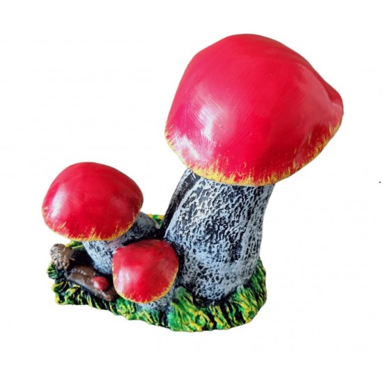 Statueta decorativa, 3 Ciuperci, Multicolor, 20 cm, DV01-13 Statueta decorativa, 3 Ciuperci, Multicolor, 20 cm, DV01-13