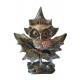 Statueta decorativa, Bufnita, Auriu, 25 cm, GA29141
