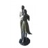 Statueta decorativa, Cuplu de Indragostiti, Argintiu, 21 cm, GXL009