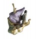 Statueta decorativa, Cuplu de Indragostiti, Multicolor, 18 cm, GXL013