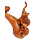 Statueta decorativa, Familie de Elefanti, Maro, 35 cm, L3248X
