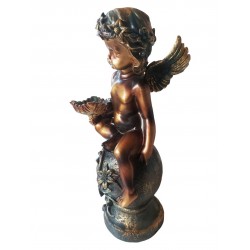 Statueta decorativa, Inger, Maro, 35 cm, L3245X Statueta decorativa, Inger, Maro, 35 cm, L3245X