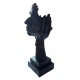Statueta decorativa, Masca, Negru, 33 cm, HC303L