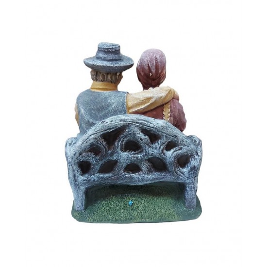 Statueta decorativa, Mos si Baba, Multicolor, 12 cm, 1025DD9