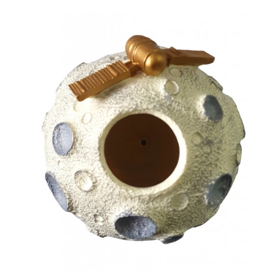 Statueta decorativa, Planeta, Alb, 13 cm, GX2017 Statueta decorativa, Planeta, Alb, 13 cm, GX2017