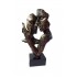 Statueta decorativa cuplu, Passion, Gold, 30 cm, HC648-1