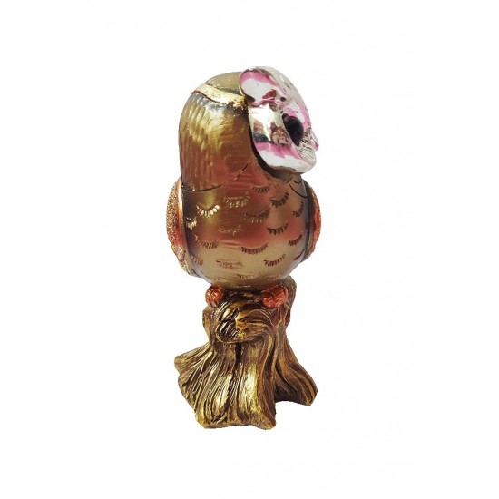 Statueta decorativa in forma de Bufnita, 14 cm, 1101XD