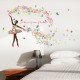 Sticker decorativ, A blossom faerie of brilliant, 120 cm, 127STK