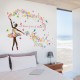 Sticker decorativ, A blossom faerie of brilliant, 120 cm, 127STK