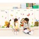 Sticker decorativ, Animalute cu instrumente muzicale 218 cm, 99STK