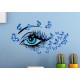 Sticker decorativ, Eye blue 80 cm, 150STK