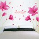 Sticker decorativ, Flori roz, 215 cm, 91STK Sticker decorativ, Flori roz, 215 cm, 91STK