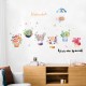Sticker decorativ, Flowers 139 cm, 81STK