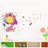 Sticker decorativ, Girl Butterfly 140 cm, 137STK