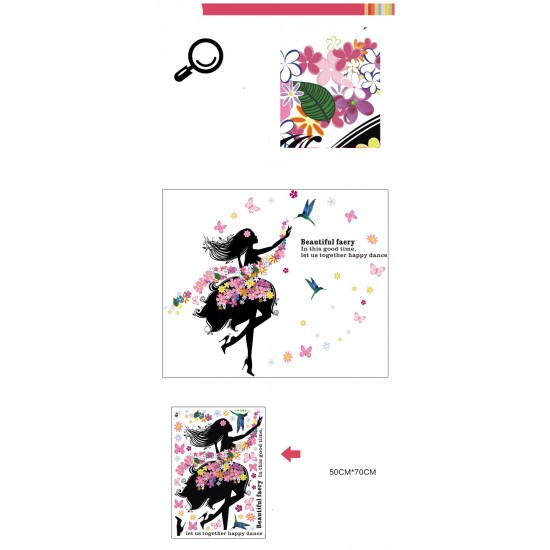 Sticker decorativ, Happy dance 120 cm, 148STK