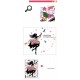 Sticker decorativ, Happy dance 120 cm, 148STK