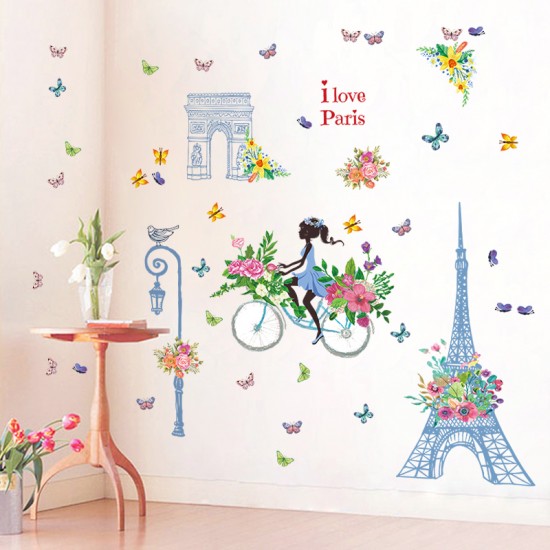 Sticker decorativ, I Love Paris  138 cm, 122STK