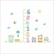 Sticker decorativ, Masuratoare cu animalute 125 cm, 142STK