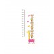 Sticker decorativ, Masuratoare cu animalute 140 cm, 132STK