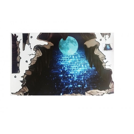 Sticker decorativ, Moon 65 cm, 158STK Sticker decorativ, Moon 65 cm, 158STK